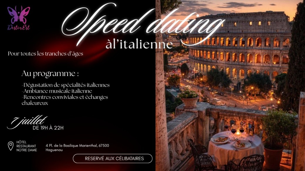 Speed Dating à l'Italienne Femme