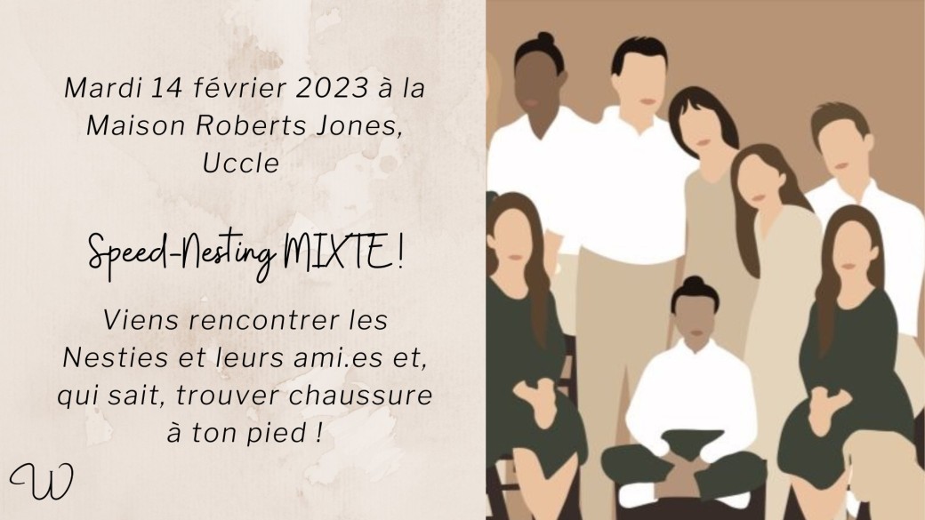 Speed-Nesting MIXTE ! Ramène ton pote sympa ♥️