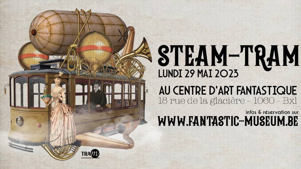 Steam-tram + entrée au festival