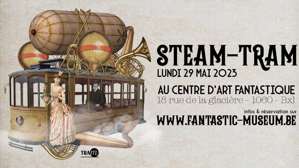 Steam-tram + entrée au festival