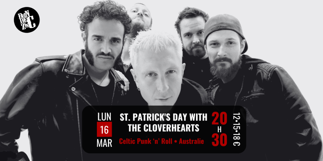 St. Patrick's Day with The Cloverhearts (Celtic Punk ‘n’ Roll • Australie)
