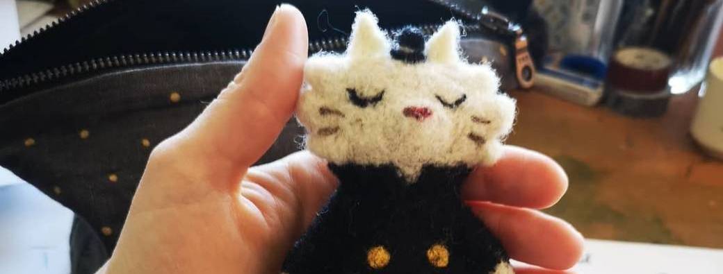 Stage 1/2 jour - Personnages en laine cardée avec Anne Motel