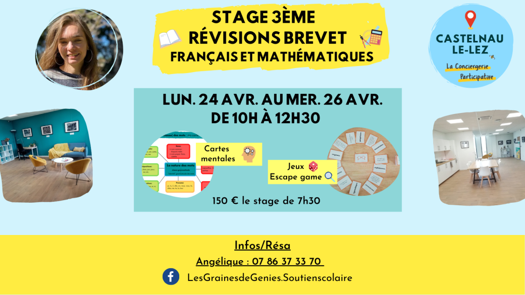 Stage 3ème révisions brevet