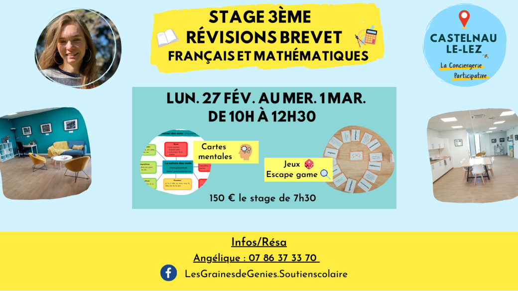 Stage 3ème révisions brevet