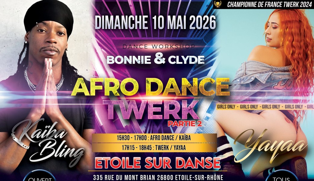 STAGE AFRO DANCE / TWERK (partie2)