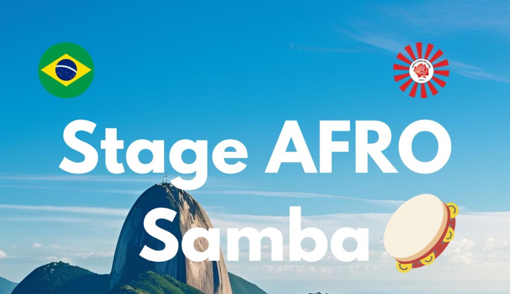 Stage AFRO Samba avec Dandara et Raoni