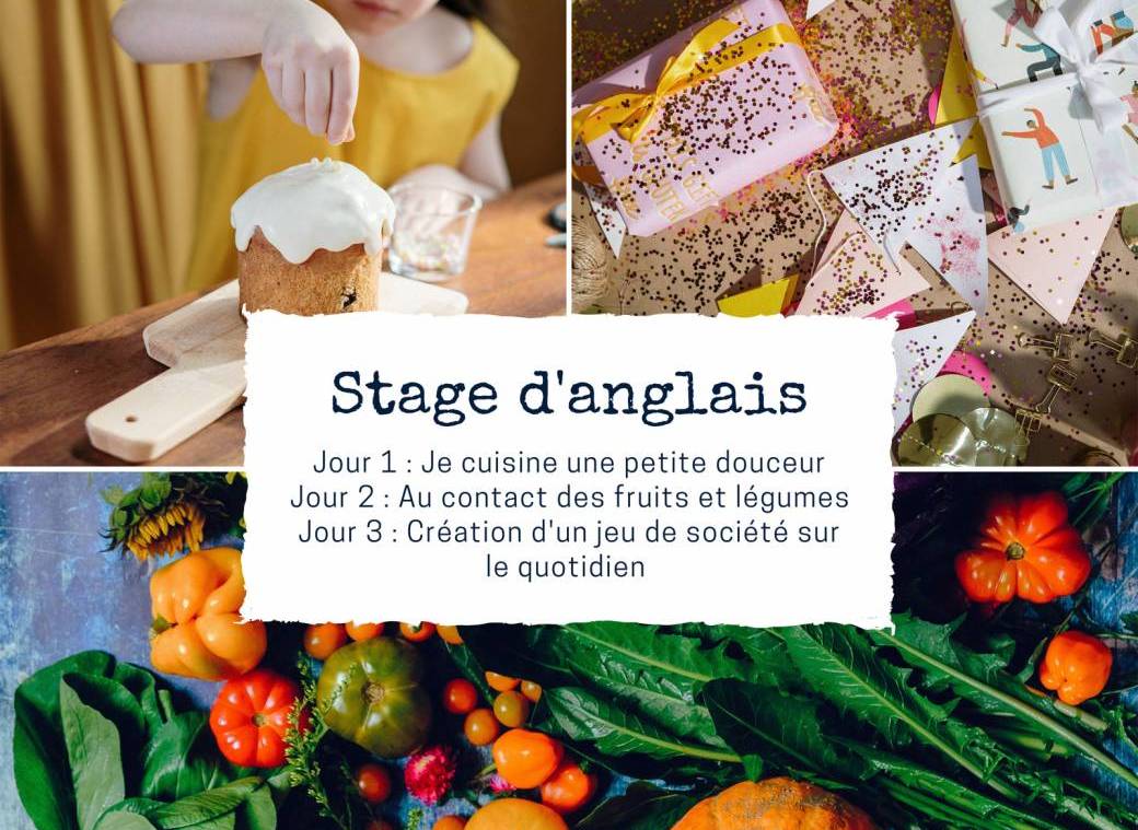 Stage Anglais - Aout