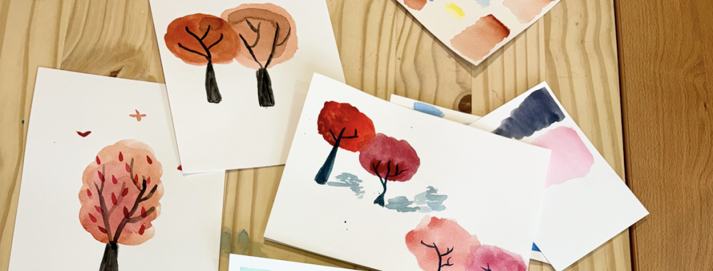 Stage Aquarelle avec Ceci Rjass - 40€ (70€ pour 2)