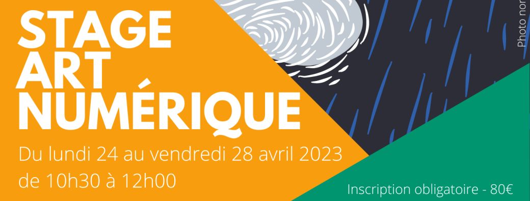 Stage Art numérique