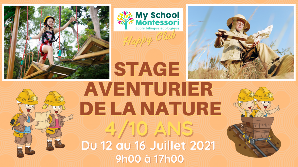 Stage Aventurier de la Nature, 4/10 ans