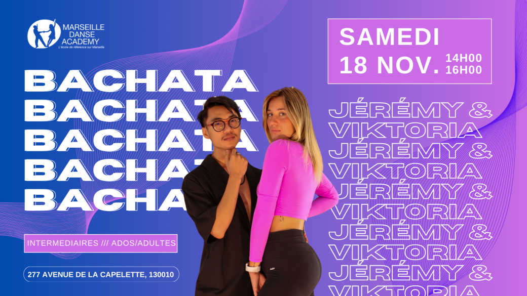 Stage : Bachata avec Jérémy & Viktoria