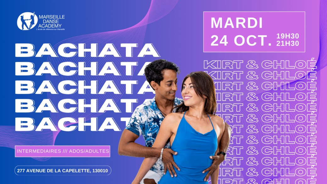 Stage : Bachata avec Kirt et Chloé