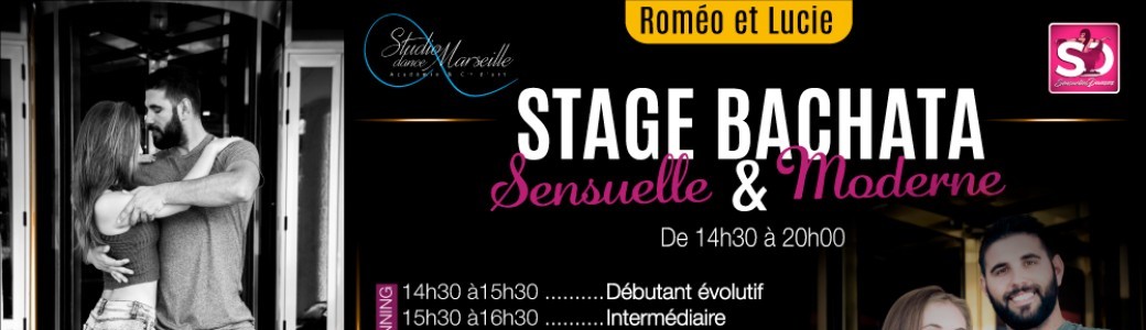Stage Bachata Roméo et Lucie a Marseille ET La Ciotat