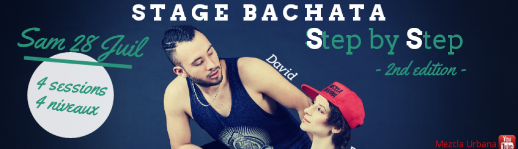 Stage Bachata "Step by Step" -2nd session- // David & Raph