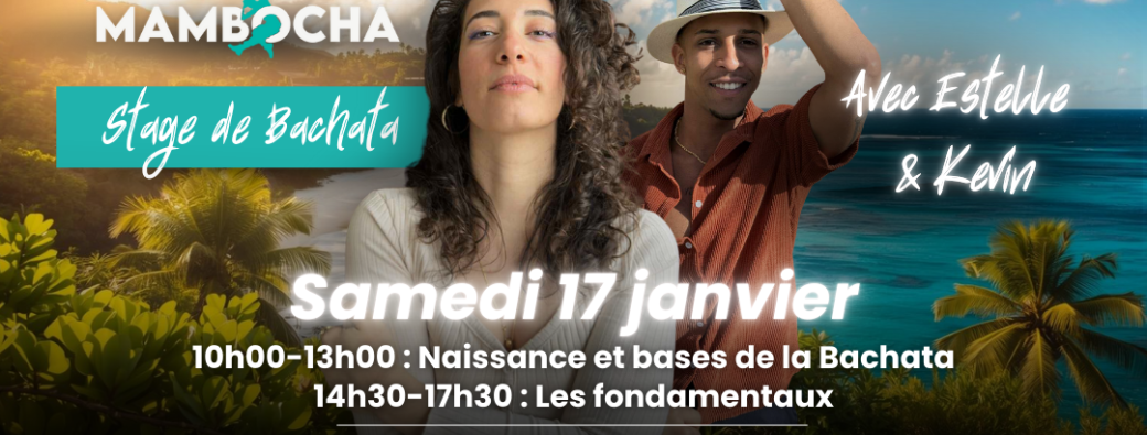 Stage Bachata traditionnelle 17 janvier 2026