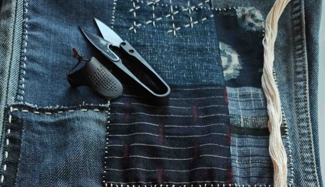 Stage boro & sashiko : l'art de la réparation textile japonaise