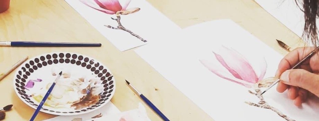 stage aquarelle avec Ludwine Probst 