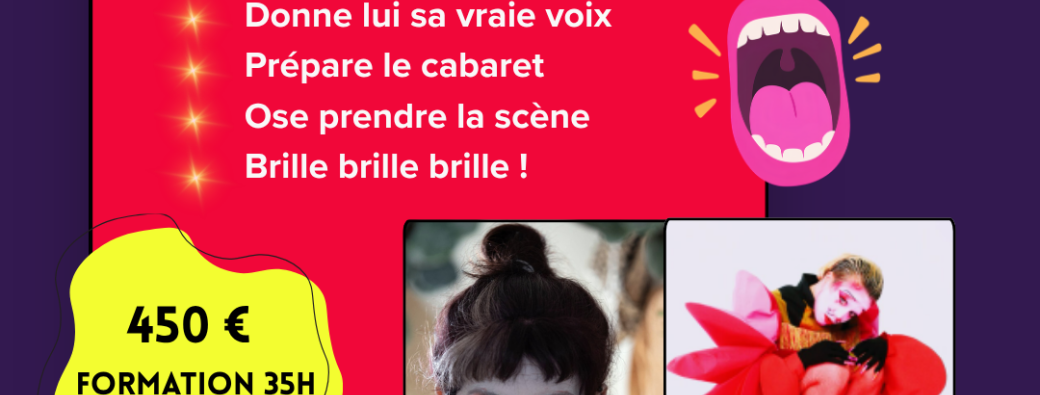 Stage cabaret et voix - préinscription