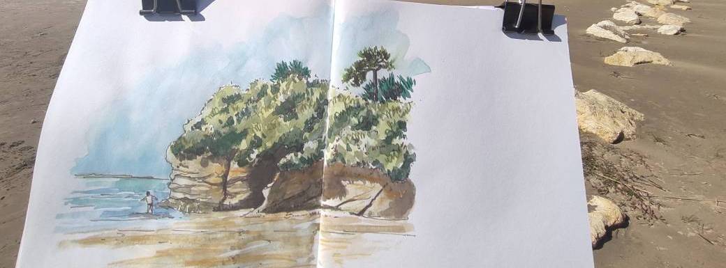 Stage Carnet de Voyage de St George de Didonne à Meschers-sur-Gironde - 3 journées