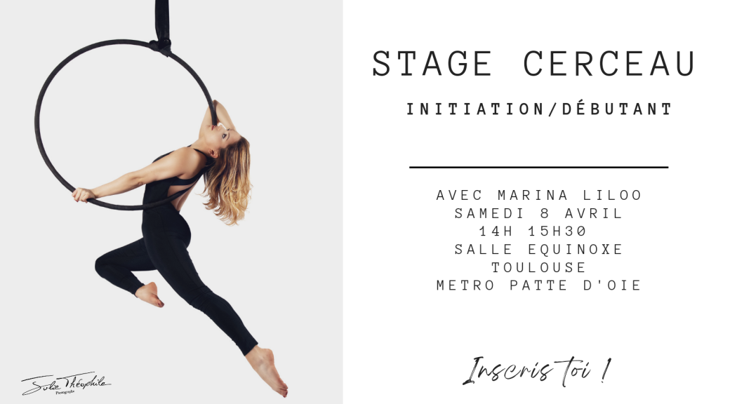 Spectacles de cerceau aérien - Initiation Cirque