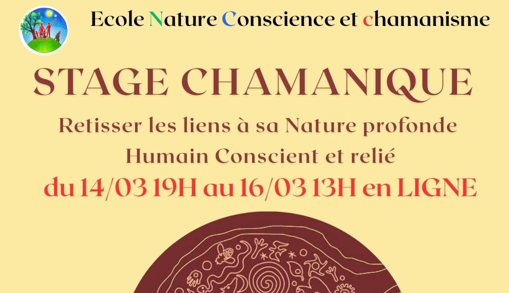 STAGE CHAMANIQUE en LIGNE VOYAGE CHAMANIQUE - ANIMAL TOTEM - allié nature