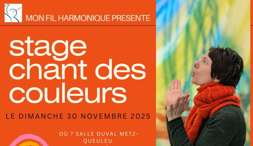 Stage Chant des Couleurs