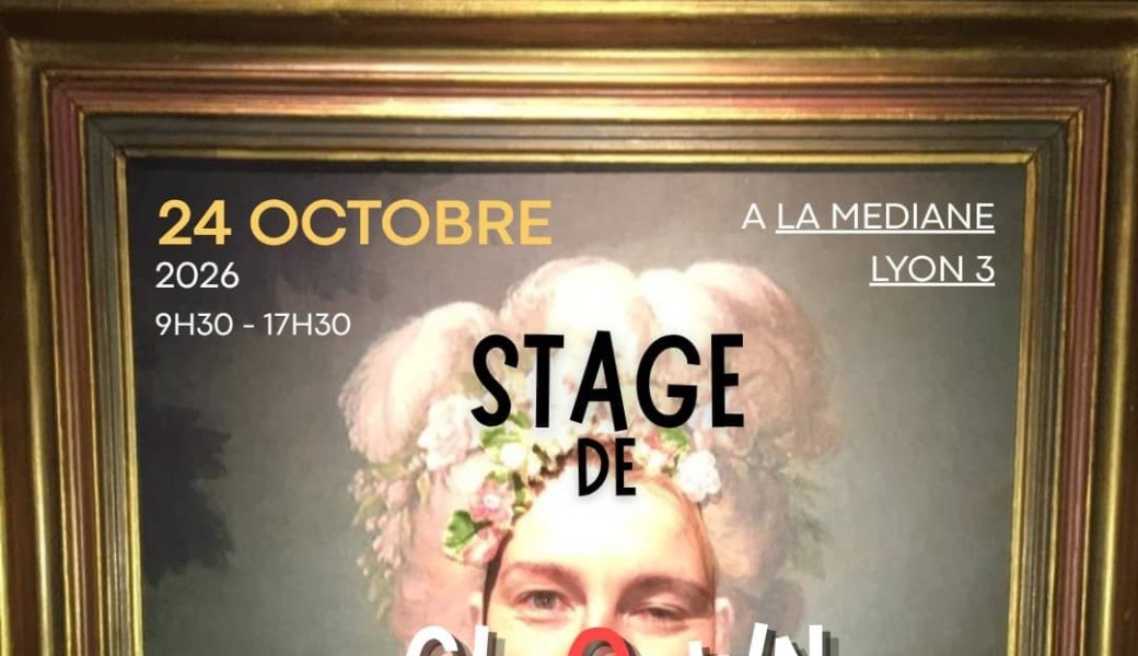 Stage clown à la médiane (clown et trangression) 
