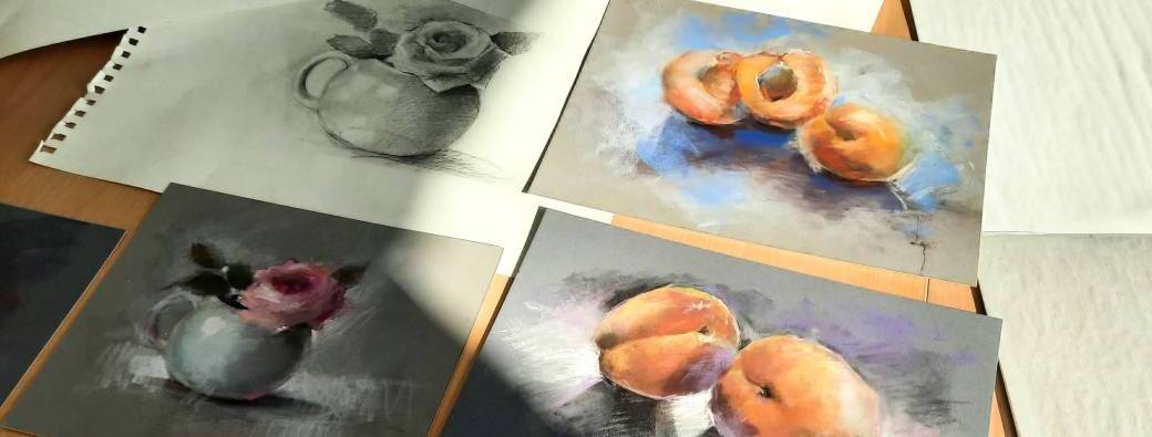 Stage - Pastels secs et fusain avec Nathalie Pedoux