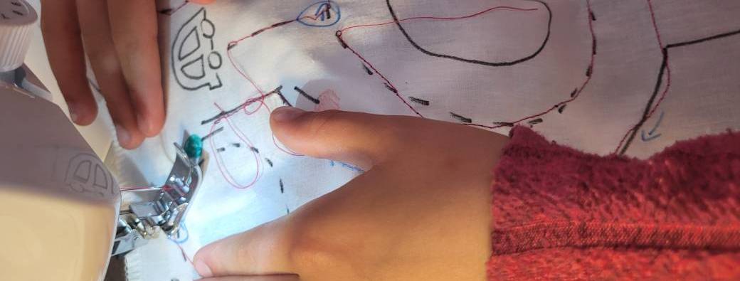 Stage vacances Juillet/Août couture Débutant : permis de couture 
