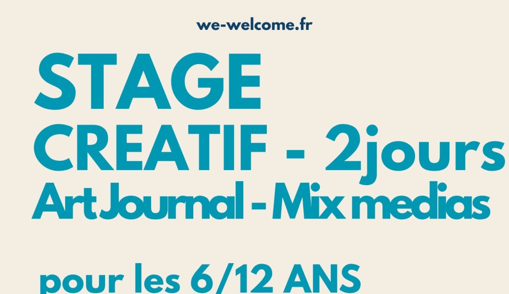 Stage créatif ART JOURNAL - 2j