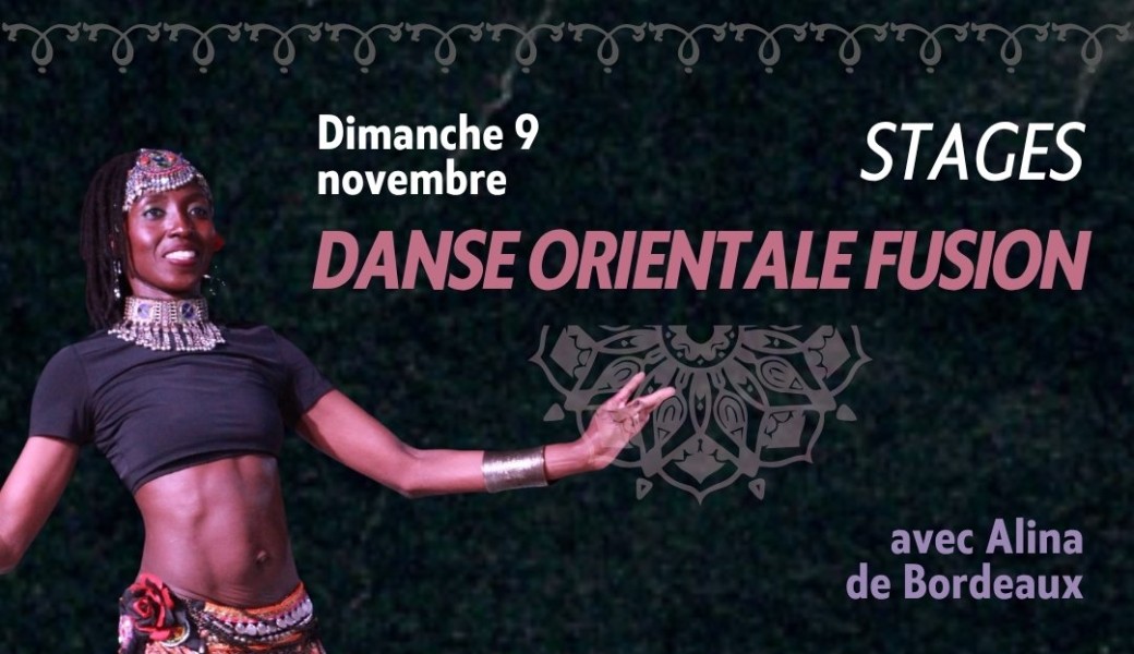 Stage Danse Orientale Fusion Angoulême 