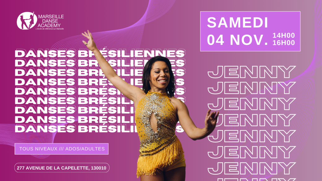 Stage : Danses brésiliennes avec Jenny