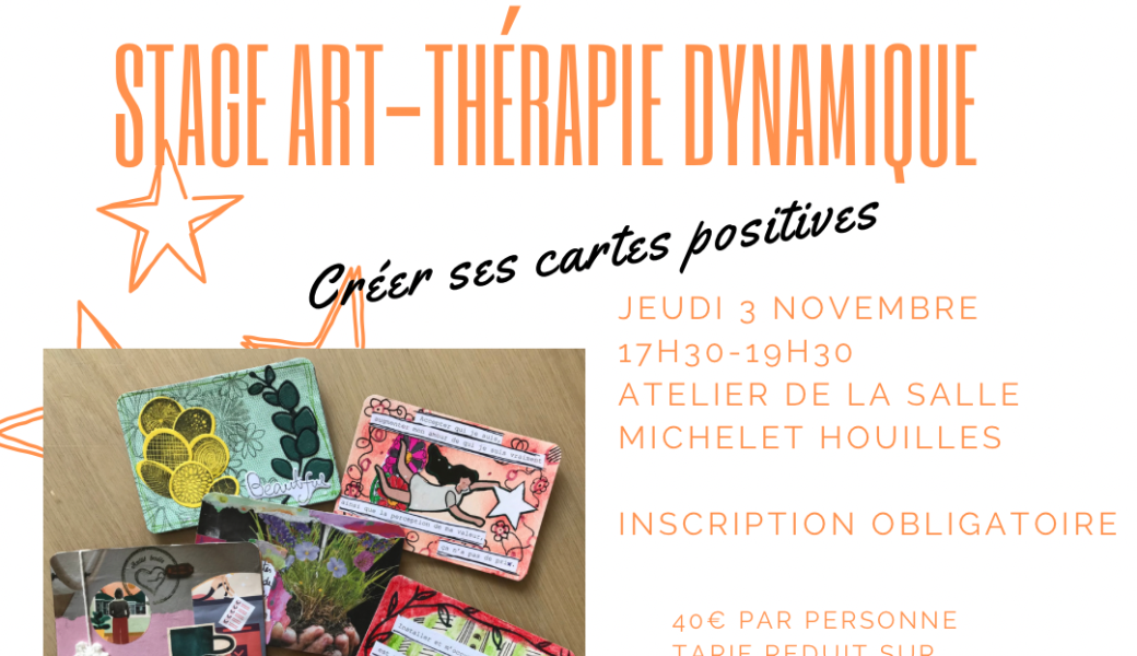 Stage d'art-thérapie dynamique "Créez ses cartes positives"