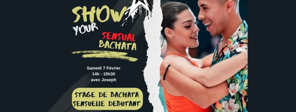 Stage de Bachata Sensuelle avec Joseph
