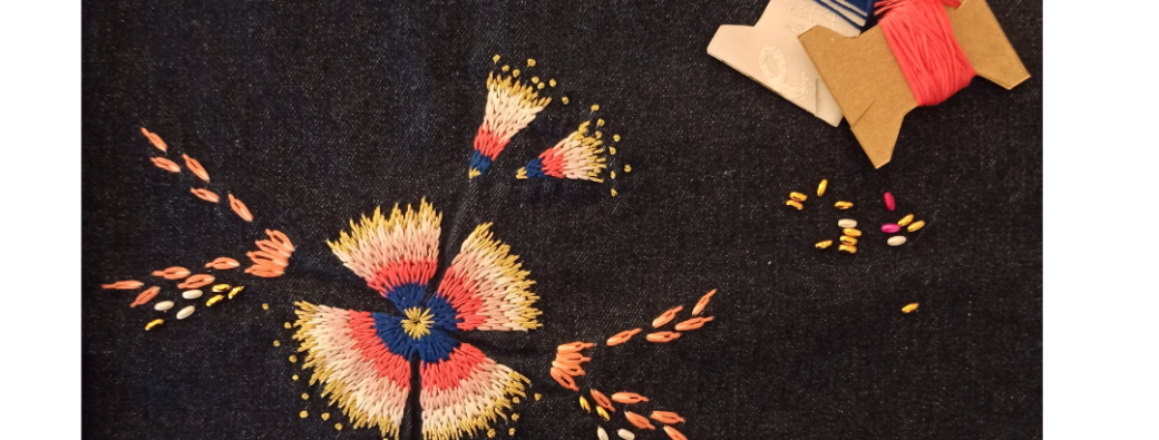 stage de broderie adultes/ ados, 13 au 15 juillet 23