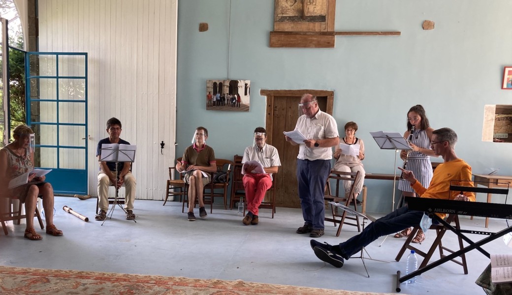 Stage de chant dirigé par Cédric Clément