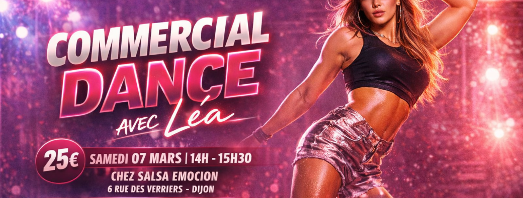 Stage de Comercial Dance avec Léa 