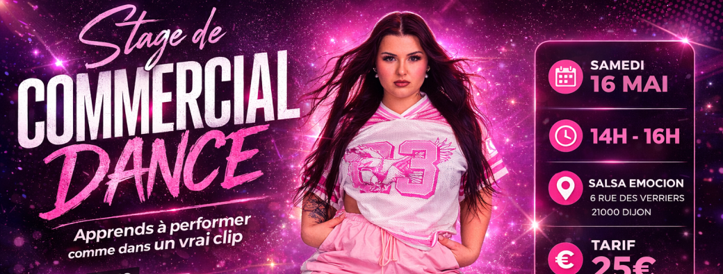 Stage de Comercial Dance avec Léa 