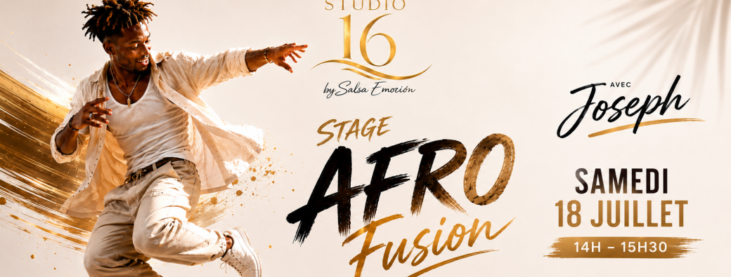 Stage de d'Afro Fusion avec Joseph