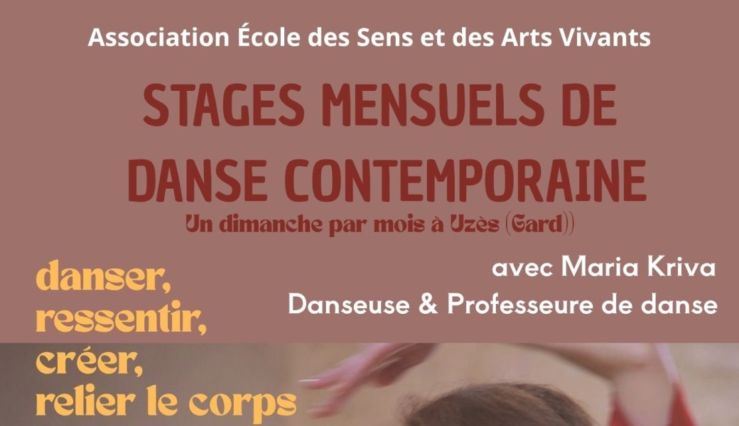 Stage de danse contemporaine 