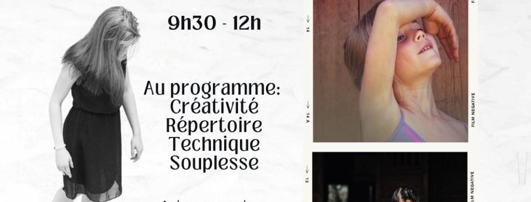 STAGE DE DANSE - ENFANT - 8 - 12 ans