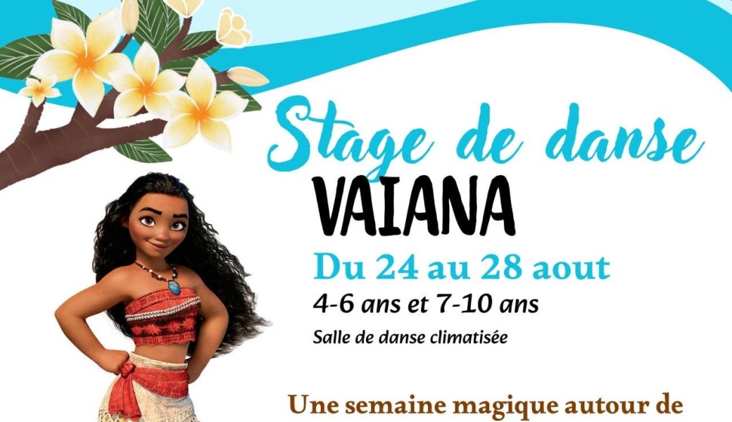 Stage de danse enfants : VAIANA