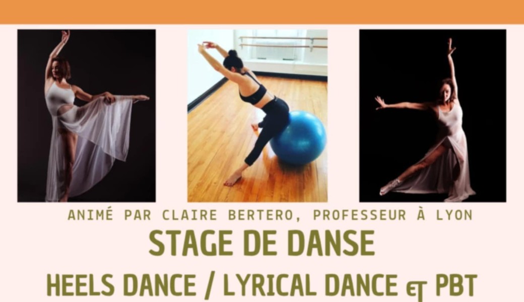 Stage de Danse / Heels Dance - Lyrical Dance - PBT / animé par Claire BERTERO