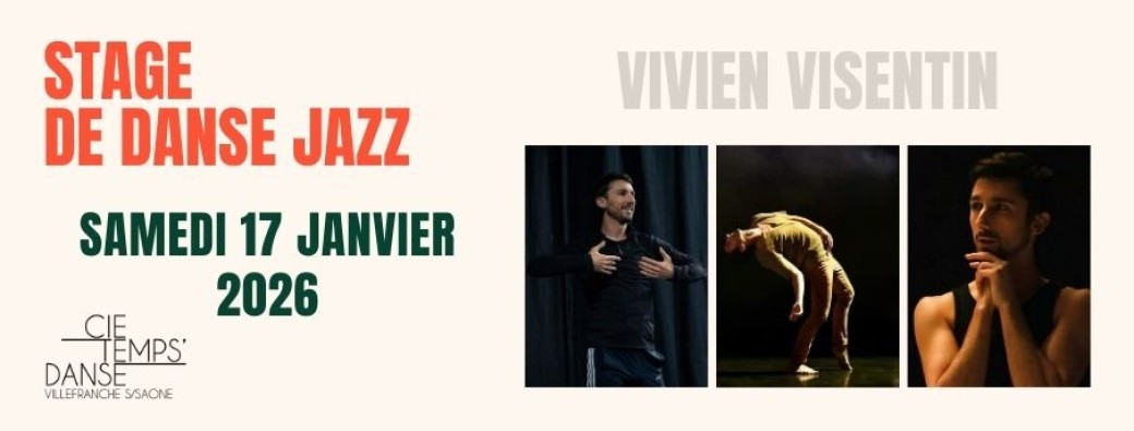 Stage de danse Jazz - Vivien Visentin