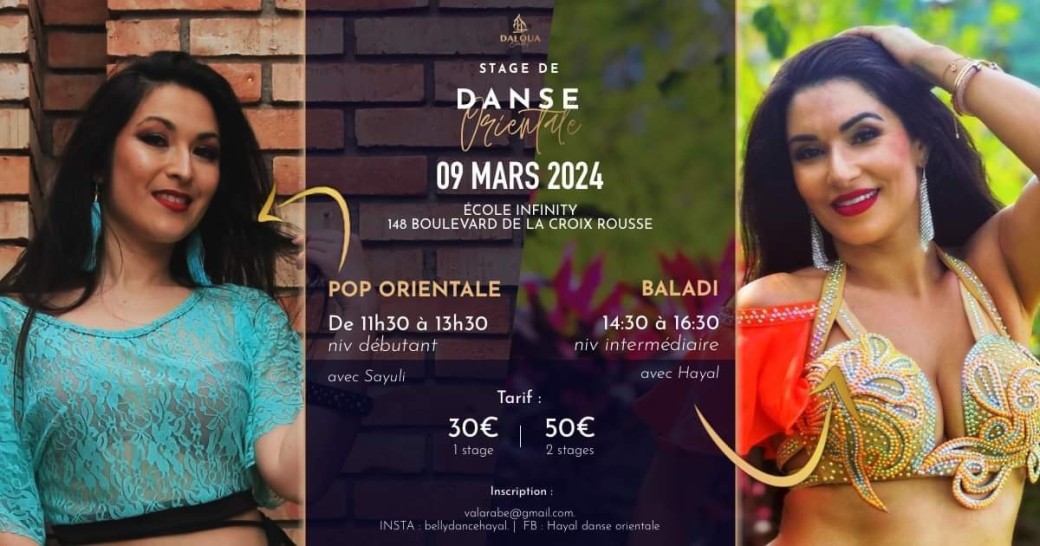 Stage de danse orientale