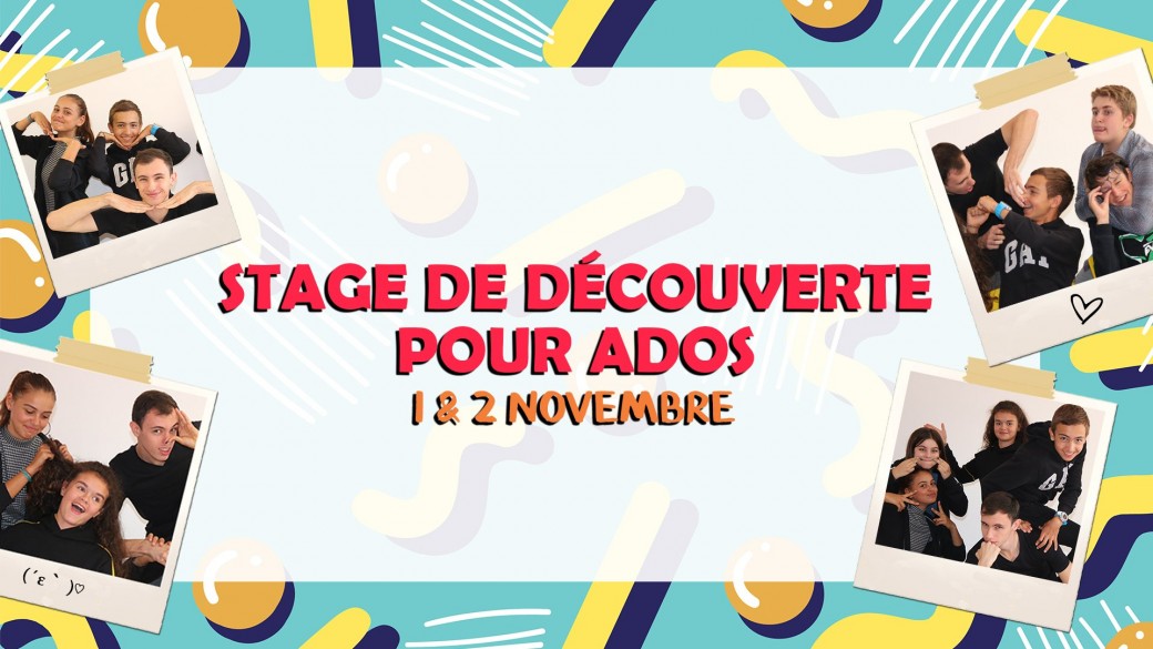 Stage de découverte pour ados