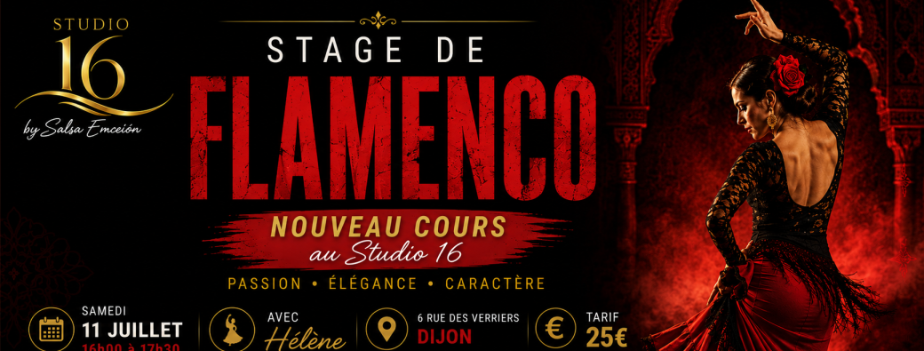 Stage de Flamenco avec Hélène