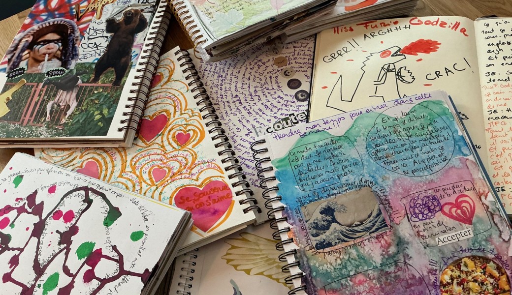 Stage de Journal créatif pour ados — Vacances de printemps