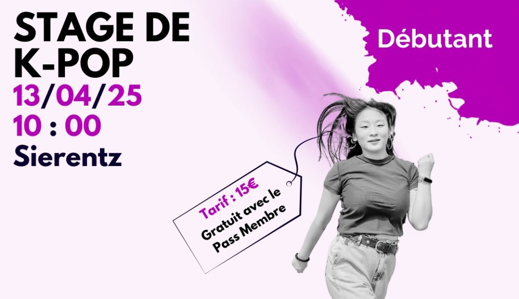 Stage de K-Pop débutant