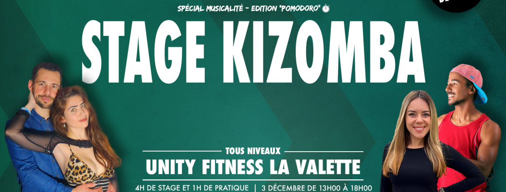 Stage de Kizomba Musicalité - Edition Pomodoro 